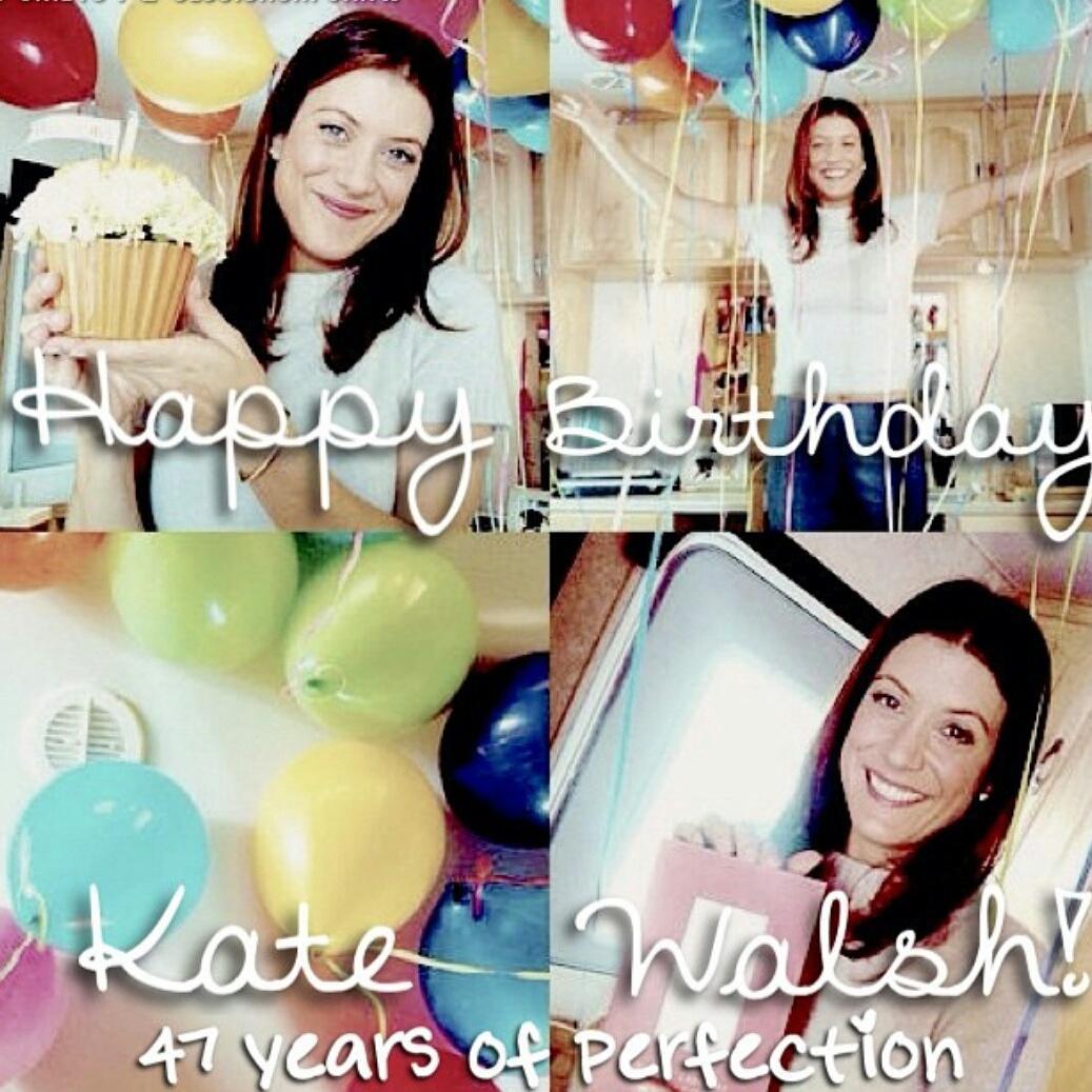 Happy birthday kate walsh 47 yeaes of perfectio i love you 