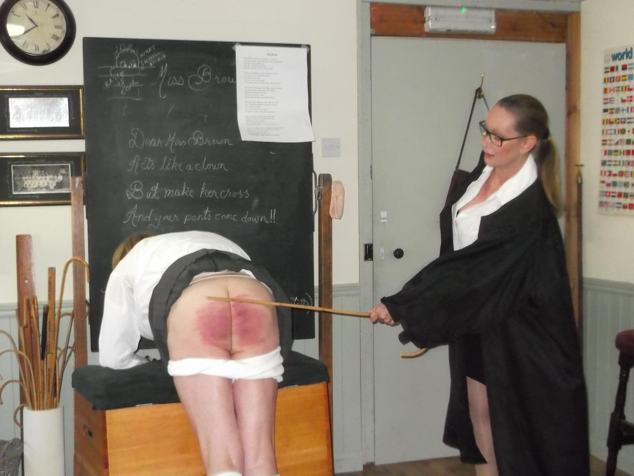 “'Whipstock Grange Schoolday' #Headmistress #spanking #ca...