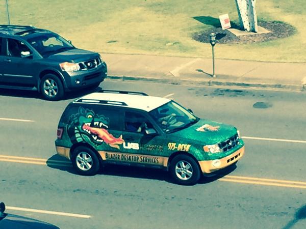 UABITIT's tweet photo. UAB Homecoming 2014! IT Department--soooooooo original:) http://t.co/9iwCa9JoW0