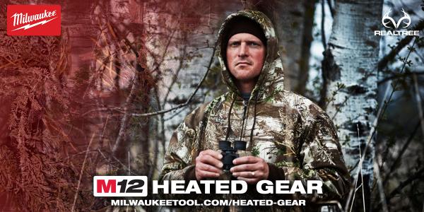 Realtree's tweet image. Conquer the Cold: RETWEET for chance to WIN a @MilwaukeeTool M12™ Heated Gear &amp;amp; Lighting Prize Pkg! #HeatedGear