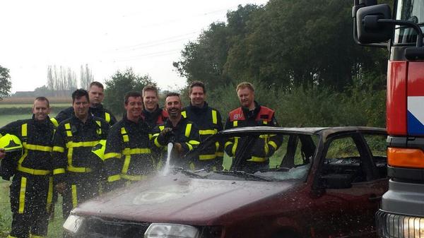 Opname videoclip LVK-leedje: Veer staon weer in vuur en vlam!