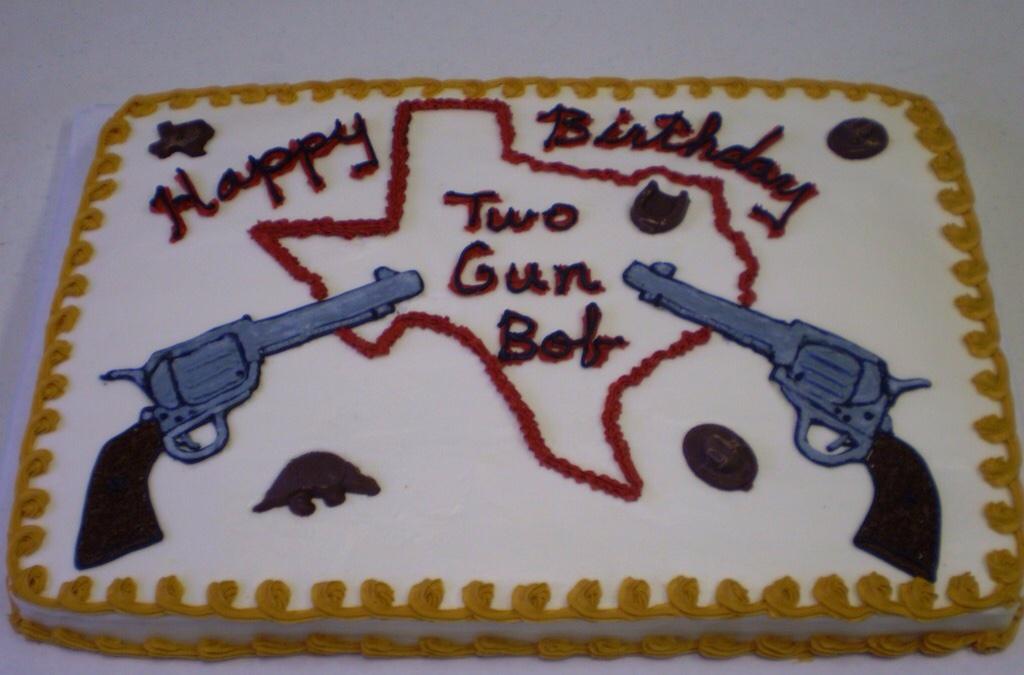  HAPPY BIRTHDAY BOB!!!

Stole ur cake from Two-Gun Bob, and he aint none too happy about it! Gotta go! 