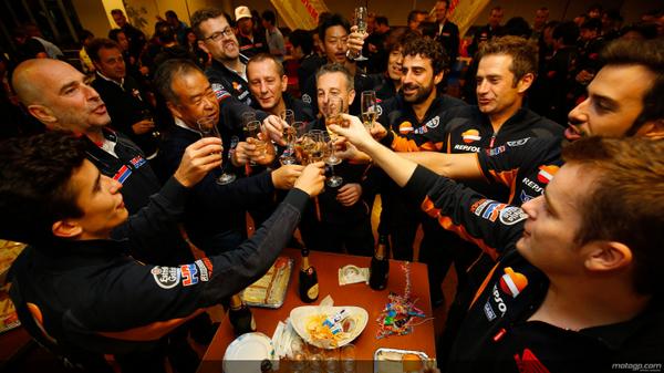 MotoGP's tweet photo. #MotoGP @marcmarquez93 championship win have made headlines around the world! http://t.co/Vkze301Plg http://t.co/5ExLGSVctU