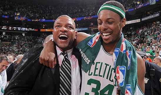   Happy 53rd Birthday to Doc Rivers & Happy 37th Birthday to Paul Pierce   I miss this 