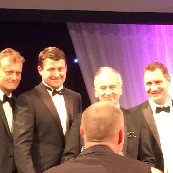 AmySimmo3121's tweet photo. Our very own Clive Clarke presenting the award for Innovation and the use is technology and systems @GSHGroupUK #BIFM http://t.co/QqWAvHfzDu