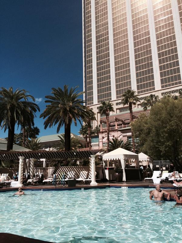 Just catching some rays <a href="/FSLasVegas/">Four Seasons Vegas</a> before #IMEX14 begins tomorrow. Come visit <a href="/FourSeasons/">Four Seasons Hotels</a> at booth 1652