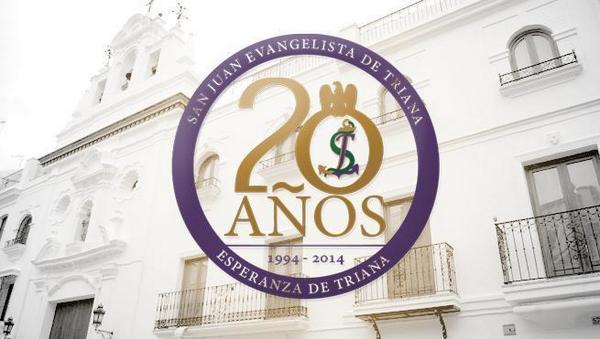 chemitajunior's tweet photo. Felicitar a @SJ_Evangelista por su XX Aniversario Fundacional, y por su gran labor dentro de la Música Cofrade. http://t.co/QvZpuCgo24"