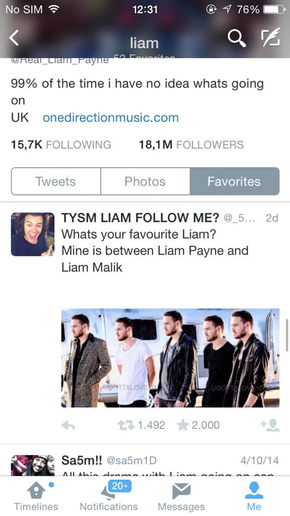 fallwithziam's tweet photo. Liam le dio "favorito" a este tweet "cual es tu Liam favorito? El mío está entre Liam y Zayn"#EMABiggestFans1D http://t.co/e7I5npn2G5