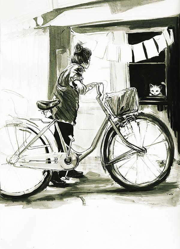 taramchavez's tweet photo. More from today's sprint #inktober #inktober2014 #inktober2GO #sketchbook #sumi_ink http://t.co/zDW5TJtdYW