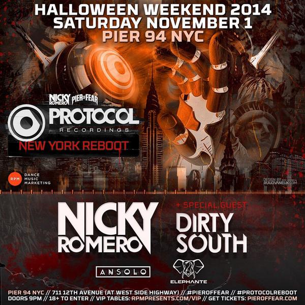 NYCMusicEvents's tweet photo. Just in: @Ansolo_Music @AnselElgort & @iamtheELEPHANTE join @nickyromero And @dirtysouth for @PierOfFear! #Eventible http://t.co/WiNqqAIKfR