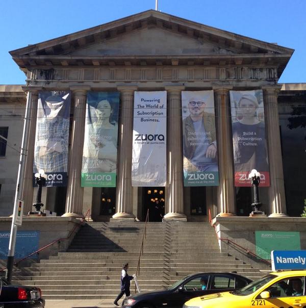 Zuora's tweet photo. The new subscription expereince at #Dreamforce. Booth N2010 - Moscone North #SubXP - Pick up your Mint Pass #DF14 http://t.co/5YDiSUEirp
