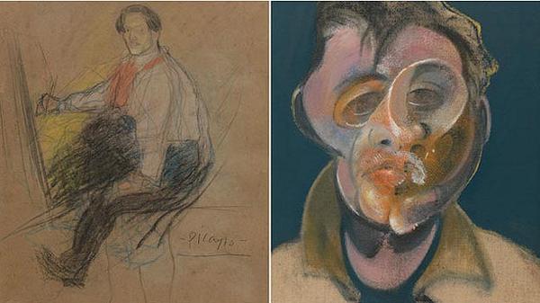 folha's tweet photo. Autorretrato inédito de Picasso é exibido em Londres. http://t.co/g58tUfQelO http://t.co/J51XrCQ0ZY