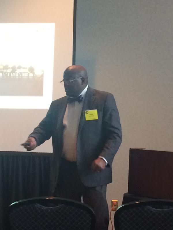 TimWilder7's tweet photo. @HMSprinFaulk  Scott Faulk presenting to Alabama superintendents at fall conference in Florence, Al http://t.co/sfhNFZ3LdA