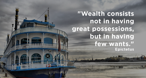 danmartell's tweet photo. "Wealth consists not in having great possessions, but in having few wants.”"
~ Epictetus

#qotd http://t.co/hd32OOmL9s