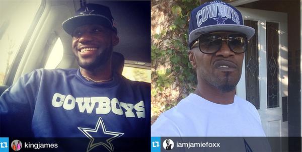 lebron cowboys fan