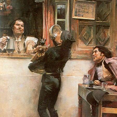 Hasta verte, Cristo mío. José García Ramos (1882-1900).  Museo BB.AA. de Sevilla