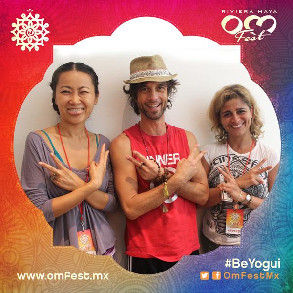 OmFestMx's tweet photo. Momentos para recordar: #Kumico de #KumiBoutique, @gannonyoga y #SissyGonzalez de @yinyogamexico juntos en #OmFest! http://t.co/b1fMHqHDcv