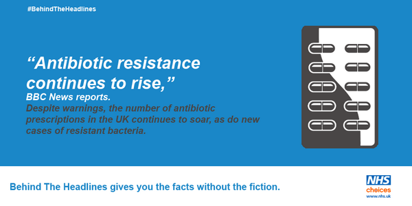 NHSuk's tweet photo. We are in danger of running out of antibiotics that work - a report by Public Health England: http://t.co/80zMgFgJUI http://t.co/hjH2i9Sp8U
