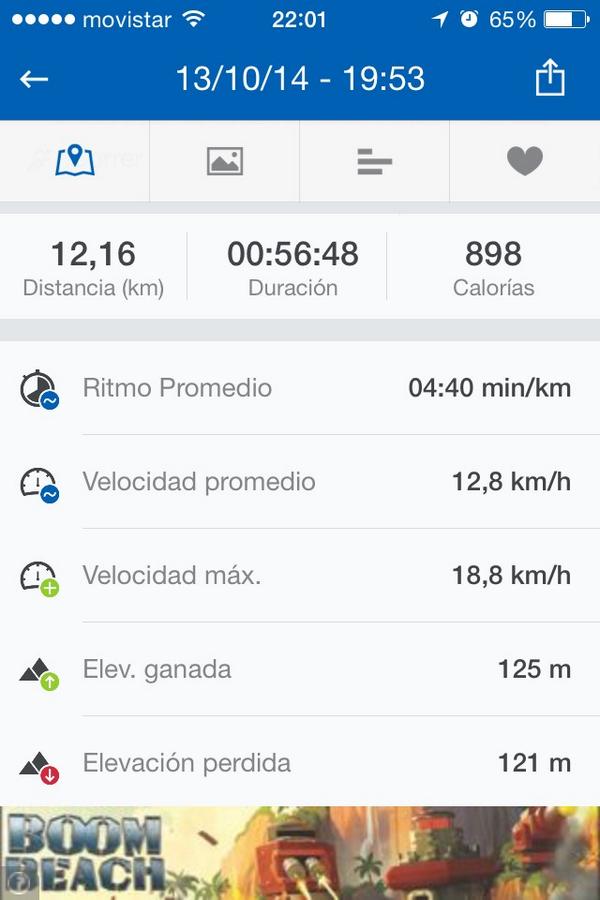 fmatx's tweet photo. Nueva rutina salir a correr 
12km - 56 min http://t.co/wfEESQaMRs