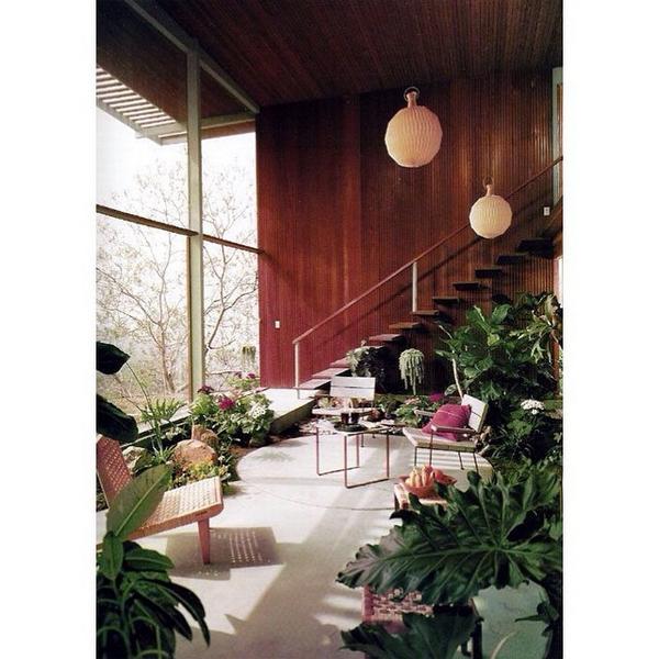 NadineCalor's tweet image. Knauer house by Rodney Walker - Los Angeles, 1954 😍 #rodneywalker #knauerhouse #losangeles #iminlove