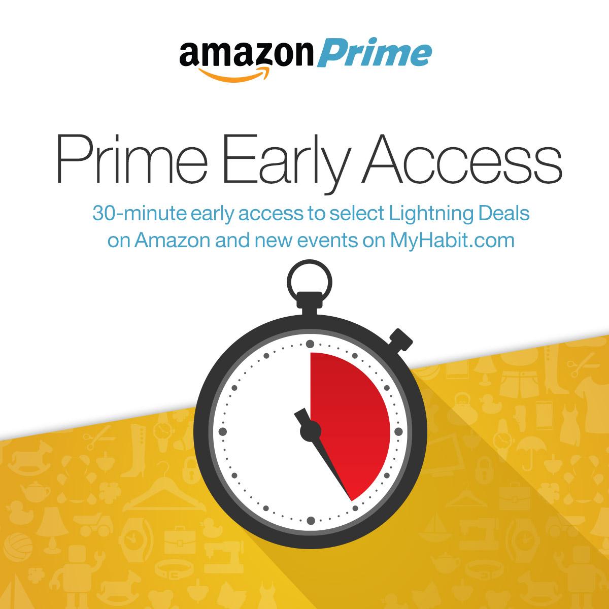 on X:  Prime members get early access to select