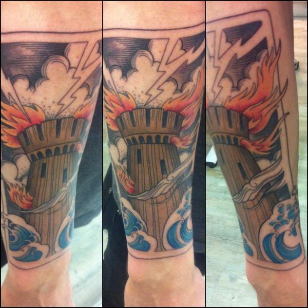 ScottOfTheRiver's tweet photo. Couldn't resist showing you! 
"The Tower" 🏰
by Paul Scarrott @MagnumCircus
Thanks again for today mate! 😊 http://t.co/5uD9yaLcSS