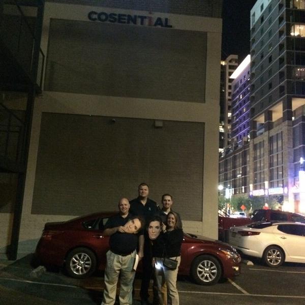 Brett8977's tweet photo. #cosentialwow2014 #teambullock #cosential #bestcrmcompanyever http://t.co/Xini1pelmQ