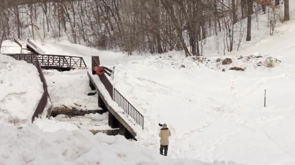 TWSNOW's tweet photo. This #snowboarding #fail is too gnarly not to share. 

Video - http://t.co/CemLhIFifa http://t.co/zG8ixXld4a