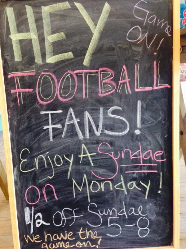 ClearySisters's tweet photo. Are you ready for some football??!!! http://t.co/sgZEF3Z1Ns
