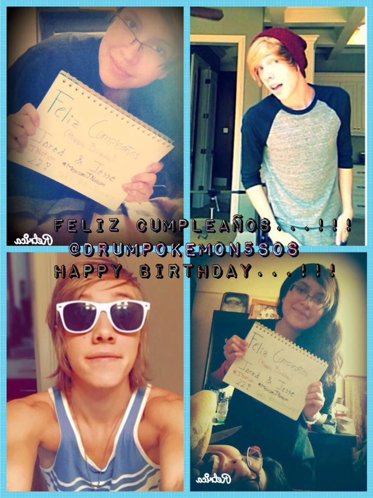    Happy Birthday guys...!!! :) Feliz Cumpleaños...!!! Los amo ;P 