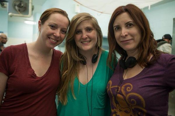 Flashback to filming at the pool with Lauren Grant @laurenmgrant Director Lindsay MacKay and Paula Devonshire <a href="/novedp/">Paula Devonshire</a>