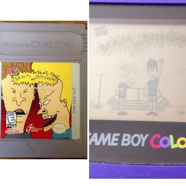 Hits78FLL's tweet image. How I&apos;ve been spending my last couple of hours. #gtinteractivesoftware #mtv #beavisandbutthead for the #nintendo ...
