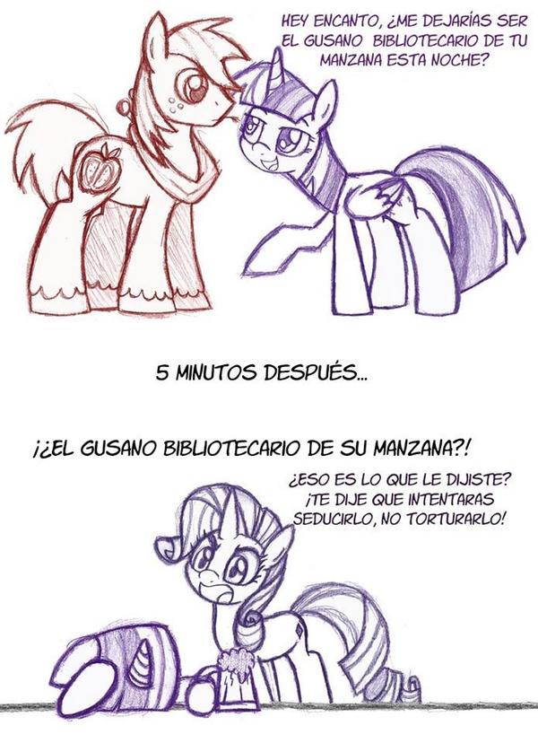 FlutterSwagger's tweet image. Alicornios ligando. #swag #obey #brony