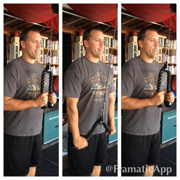 brettjdavis's tweet photo. Brett's 5 Minute Workout Of The Day Tricep Pushdowns with a rope! Have a Great Day! http://t.co/5IbOTmFRSK