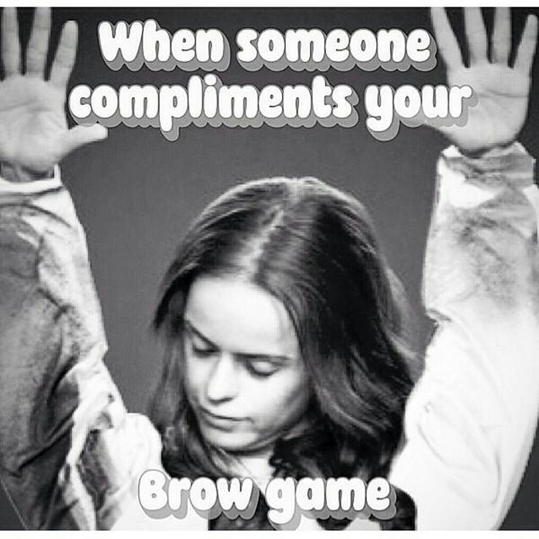 BellaCholaInc's tweet photo. When someone compliments your #browgame. #BellaCholaBrows #browstudio #Brea #BreaCalifornia #idobrows #gotwax http://t.co/ktOLkbH9YV