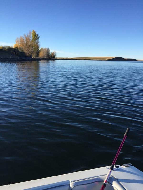 Beauty day on the lake with Claytoneze #bigtrout