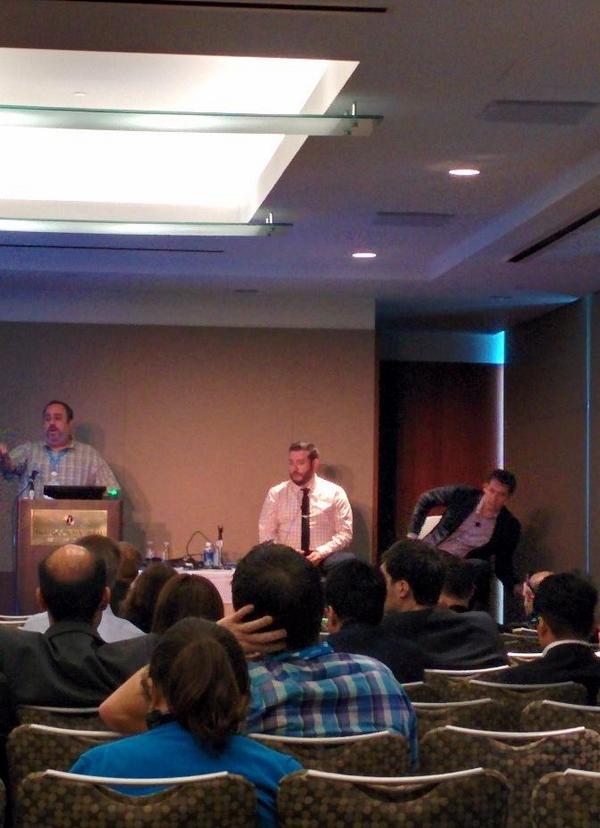 BillyG_Hamilton's tweet photo. @Billy_Mktg_BD talking @Dreamforce on  Empowering change in a large enterprise with the global champions program. http://t.co/r2FF0jIKk6”