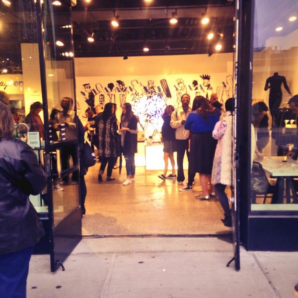 ThisIsStory's tweet image. A big thank you to all who came out tonight to celebrate the end of #styletech esp. @HellaBitter + #donalddrawbertson