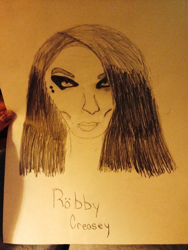 pclband's tweet photo. I got bored and drew @RobbyCreasey what do you think? Like it? /.\ http://t.co/CHsPqam0s9