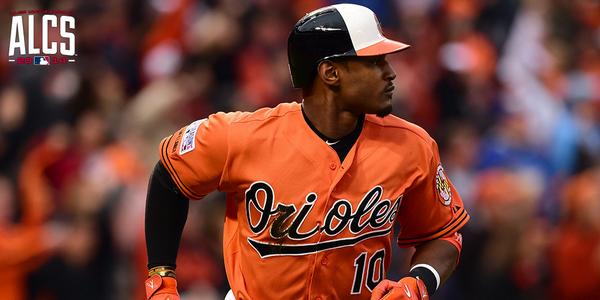 MLB's tweet photo. Despite being down 0-2 in the #ALCS, @SimplyAJ10 is confident @Orioles will fight back: http://t.co/Gfw1YenZYf http://t.co/zakvRX52HT