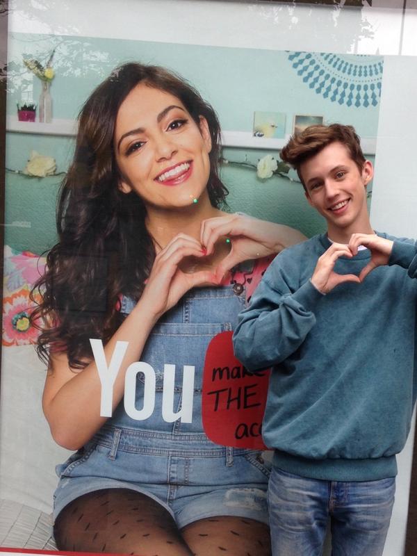 troyesivan's tweet image. reunited with @BethanyMota