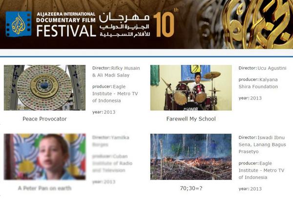 Dan ternyata film saya &amp; <a href="/lanangovermacht/">Lex Naturalis</a> juga diputar bersama mbak <a href="/ucu_agustin/">ucu agustin</a> di Doha. Selamat! Sampe bakudapa!