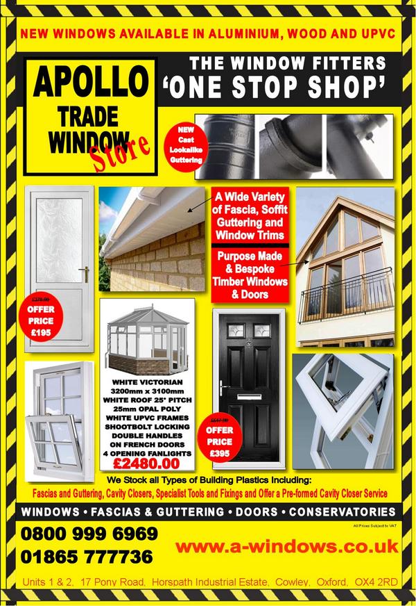 ApolloWindows's tweet image. @WGJCarpentry - Thanks for the follow. DM us for all your plastic needs.