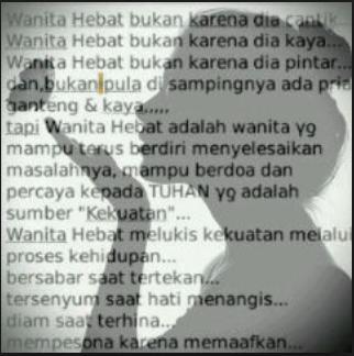 sarry_una's tweet photo. Wanita itu kuat :') http://t.co/gLYn6Qt3Wj