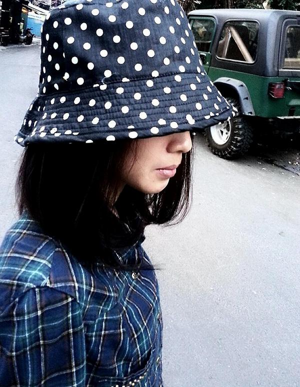 buckethatindo's tweet photo. hello polka black . ayo agan dan sista. bisa d order ni black polka nya http://t.co/tyCQkwqT83