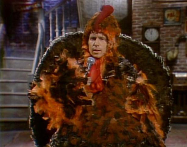 Happy birthday Paul Simon!
Born Oct. 13, 1941
Singing Still Crazy in A Turkey Suit on SNL 1976
 
