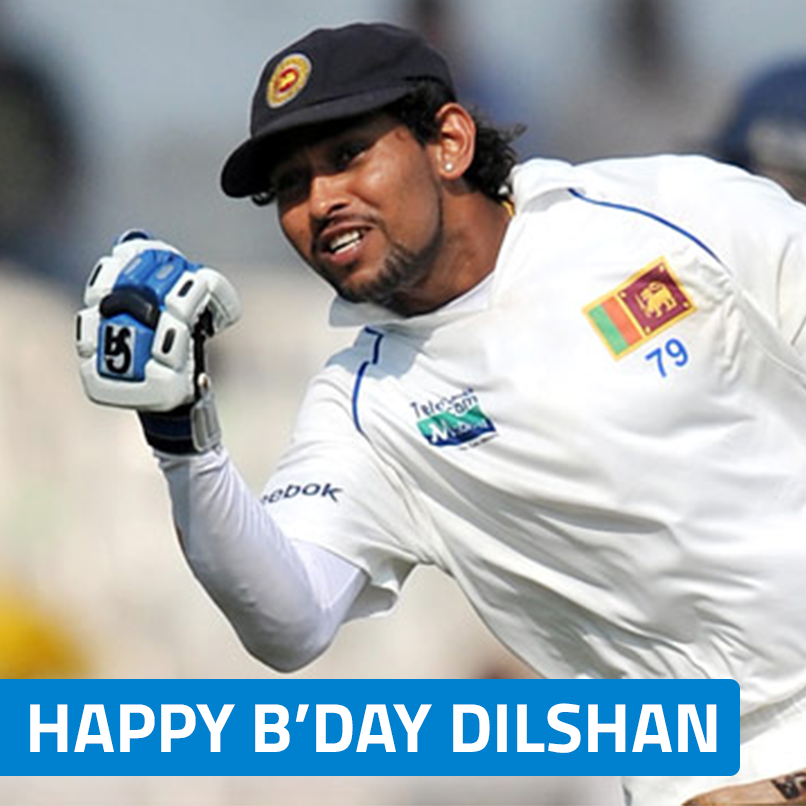 Happy Birthday, Tillakaratne Dilshan!    
