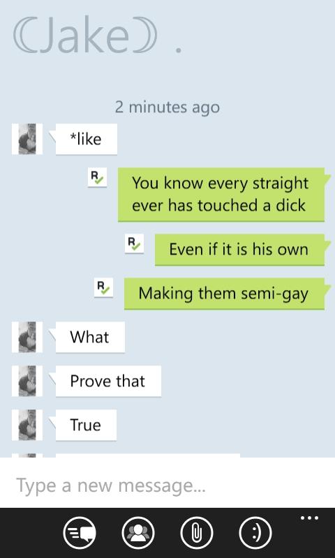 BrokCollegeGirl's tweet image. When @SexualAlpha and me chat. This is happens. #gay #alotofgay #gaybanana