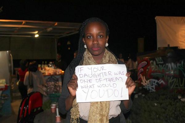 BBOG_Nigeria's tweet photo. What if one of the girls was your daughter? What would you do? #BringBackOurGirls http://t.co/jAU2amG6gW