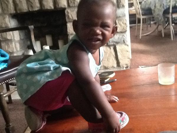 junobabie's tweet photo. There is nothing she won't try to climb.... #babyacrobat http://t.co/1pLROKlBBC
